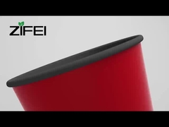 أوعية ورقية سوداء جديدة للوجبات الساخنة والباردة.