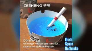 منفضة سجائر ورقية يمكن التخلص منها مع جل